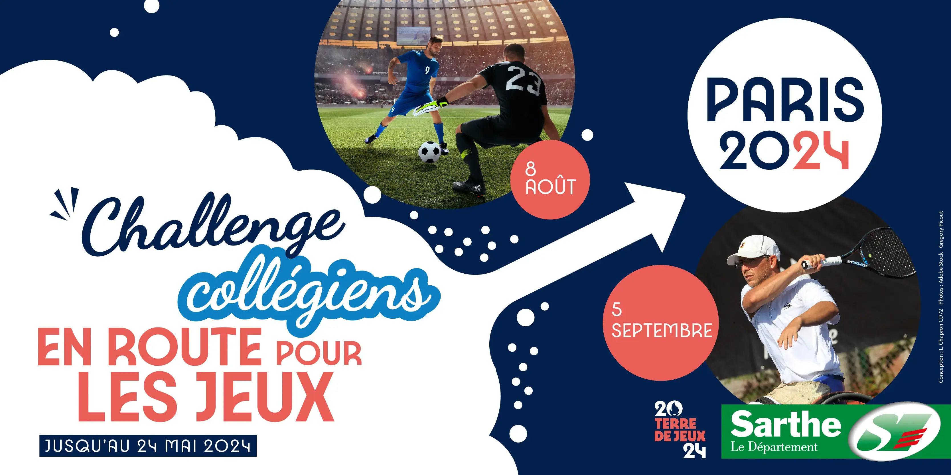 Challenge collégiens « En route pour les Jeux »