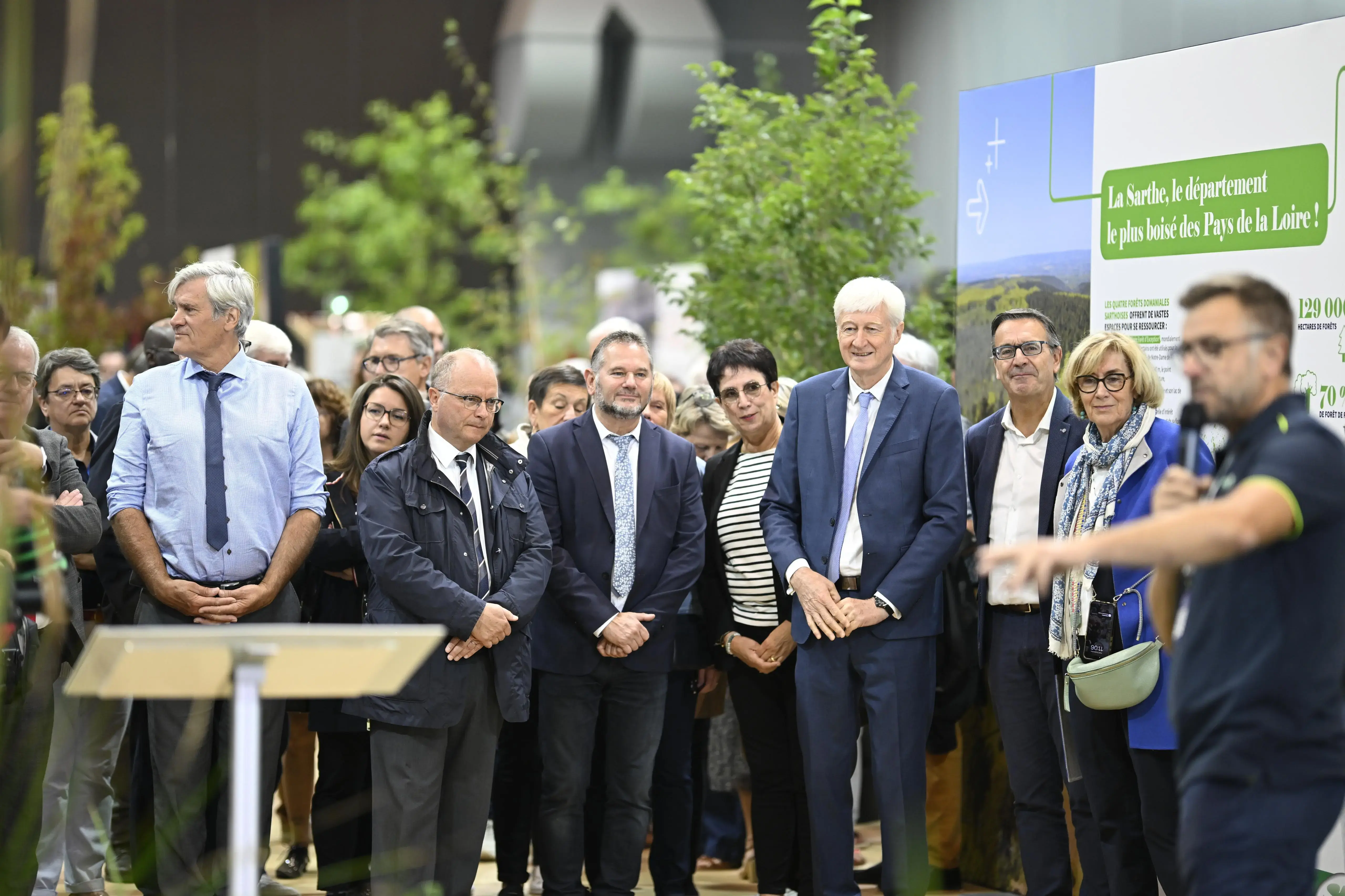 Foire du Mans : La fibre et la chlorophylle sur le stand du Département ! 
