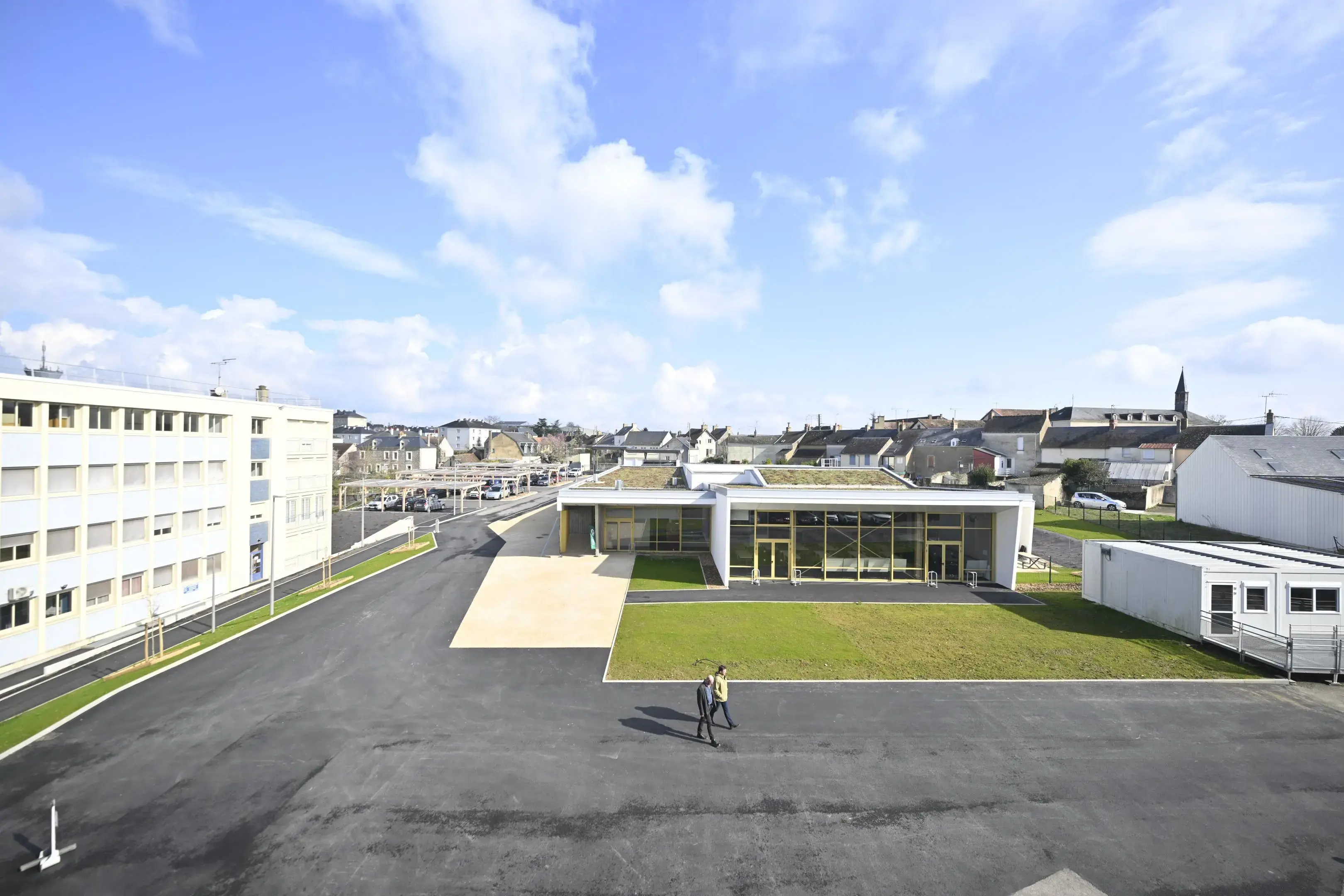 Inauguration du nouveau restaurant scolaire au Collège Léo Delibes