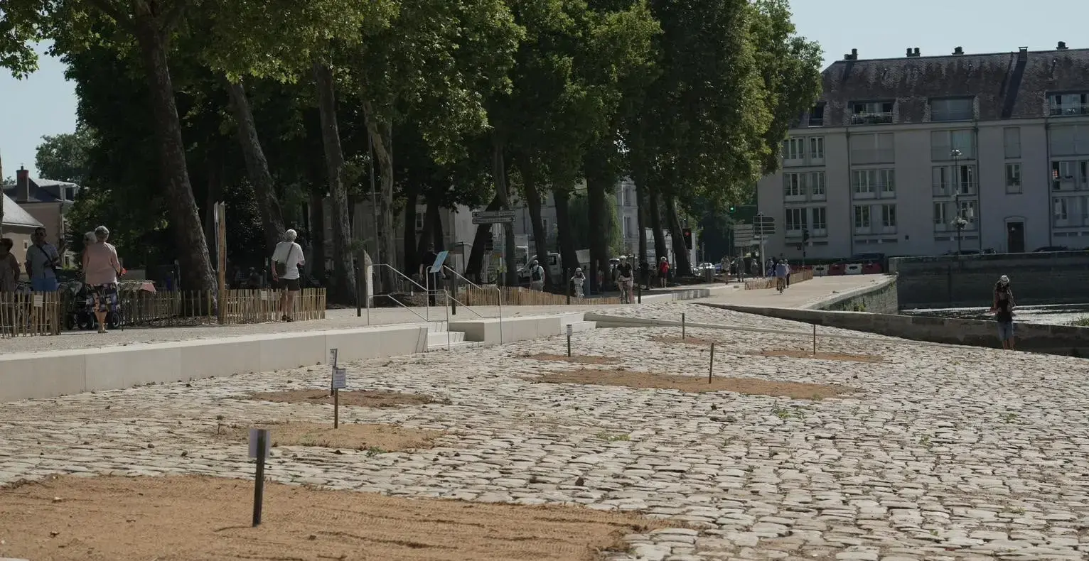 Le réaménagement de Port-Luneau sur les bords du Loir est terminé