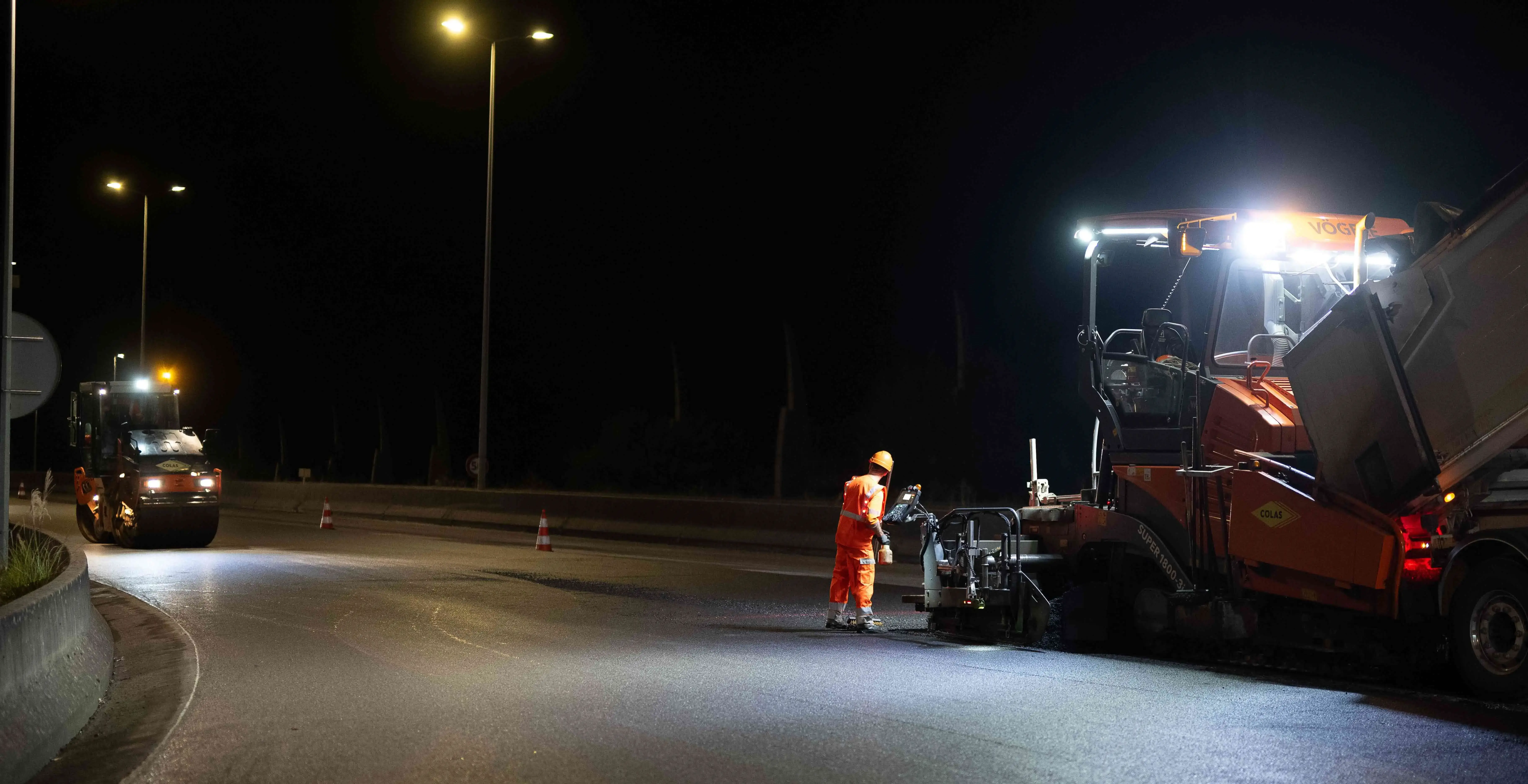 Des travaux de nuit seront réalisés sur la RD323, sens Angers-Paris