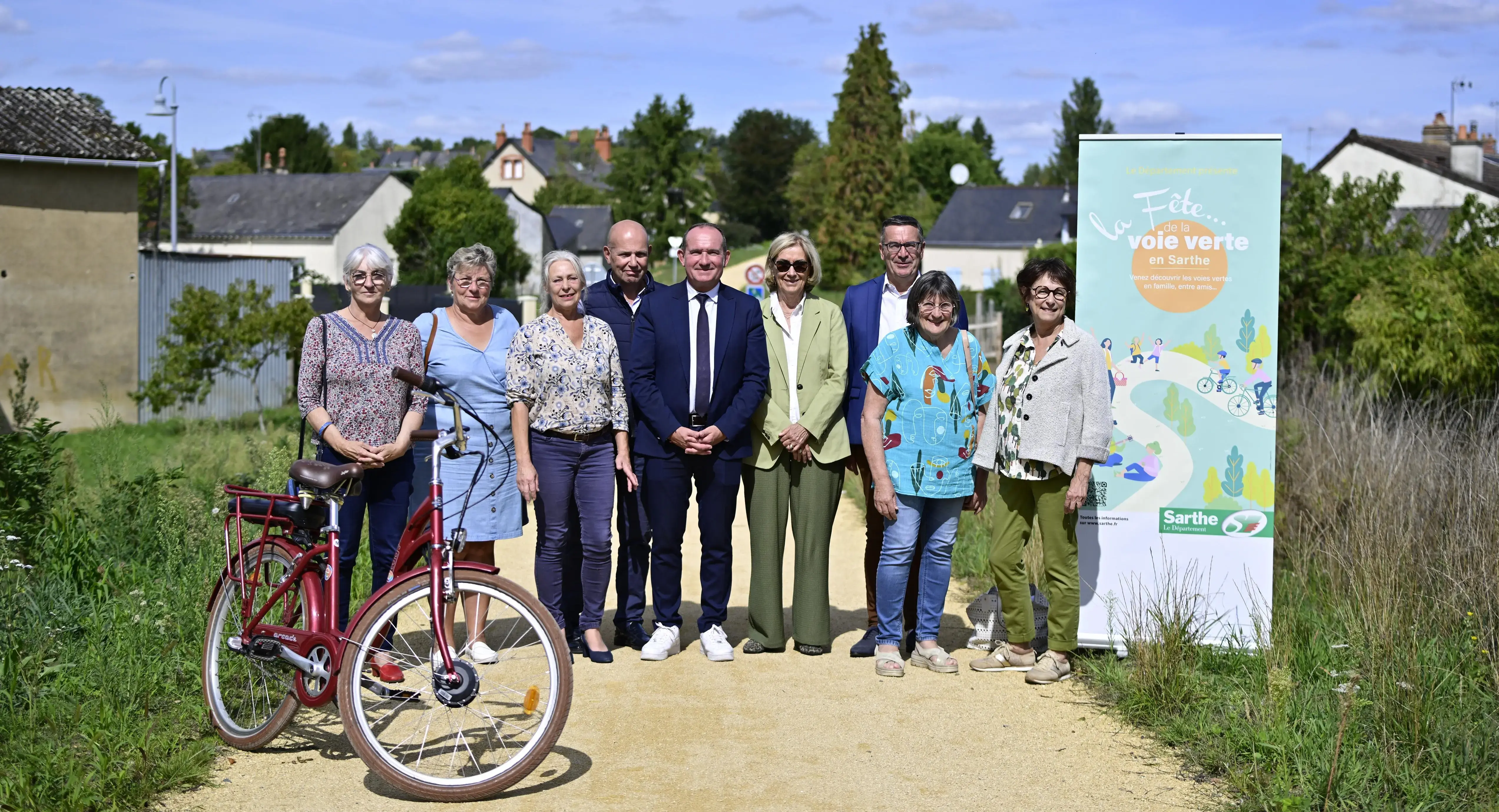 Participez à la fête de la voie verte en Sarthe !