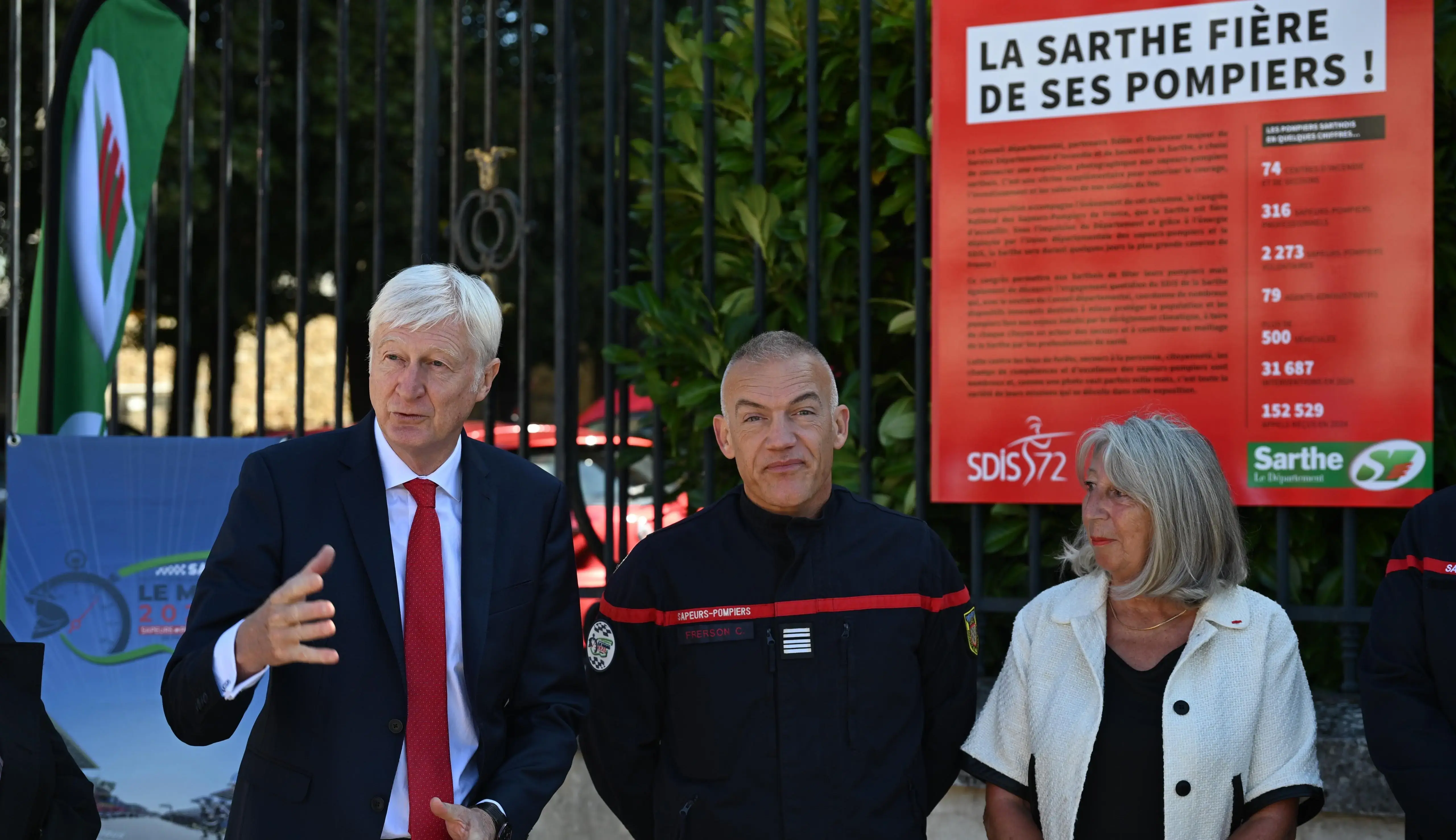 Une exposition inédite qui capture le courage des Sapeurs-Pompiers sarthois