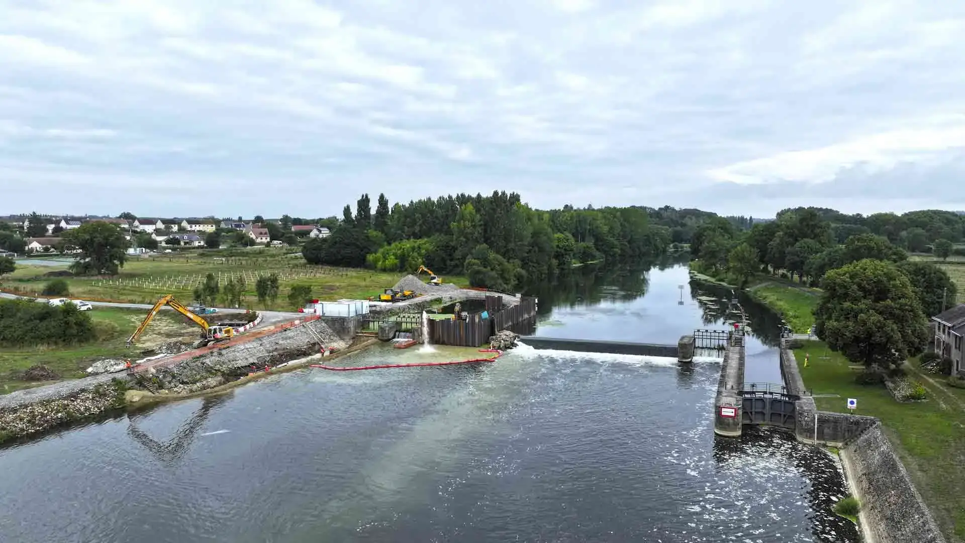 Fercé-sur-Sarthe : passe à poissons