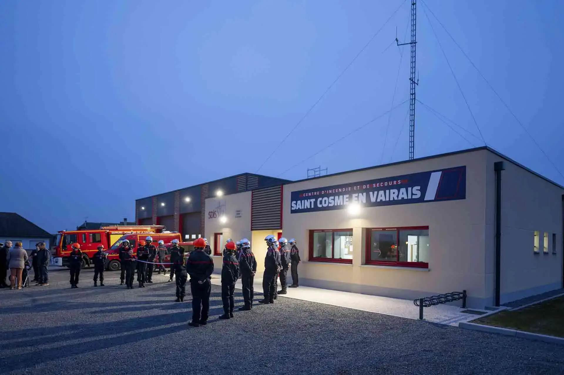Saint-Cosme-en-Vairais : Centre d’Incendie et de Secours