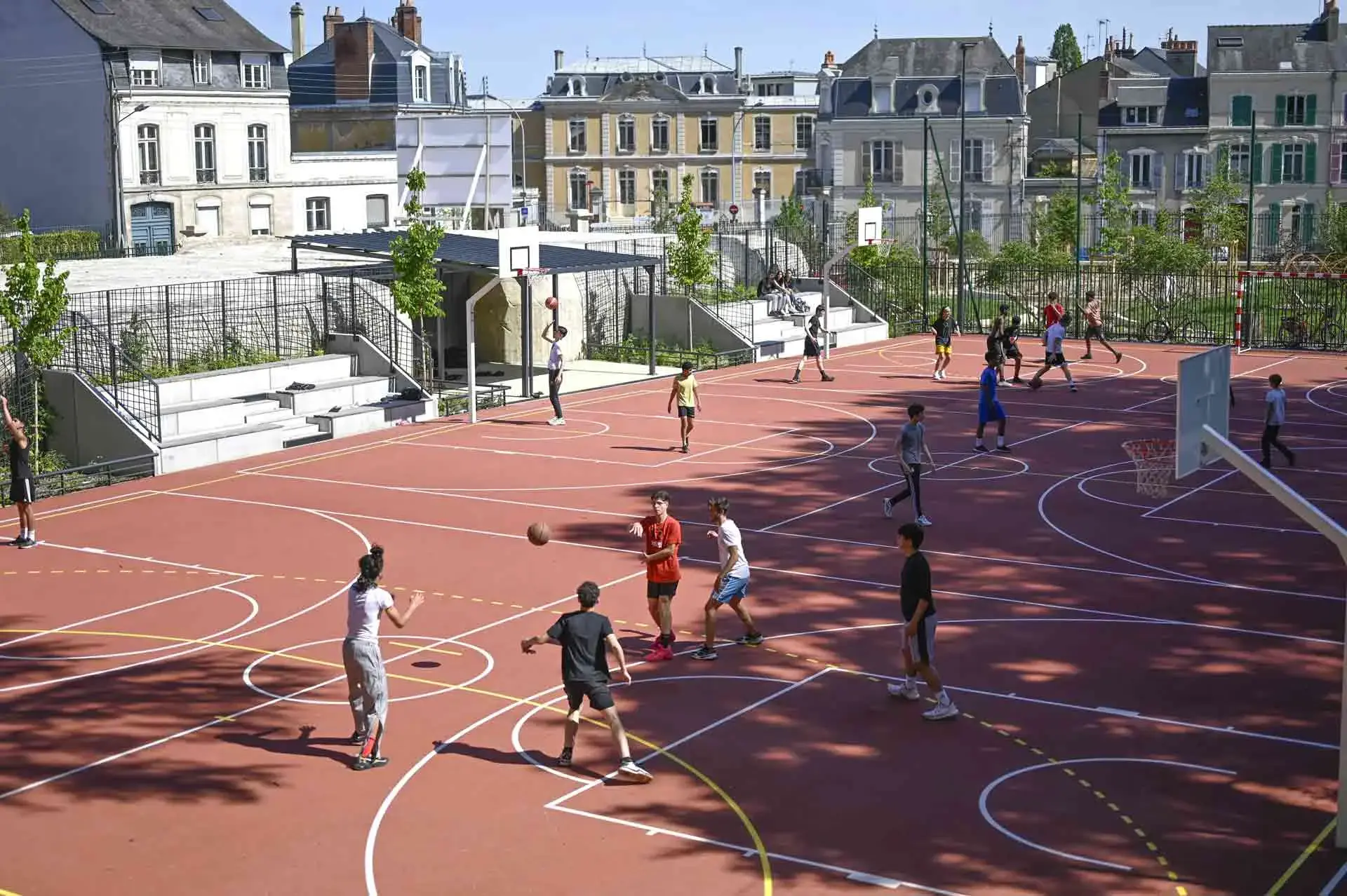 Le Mans, quartier Chanzy : création d’un parc et d’un terrain de sport