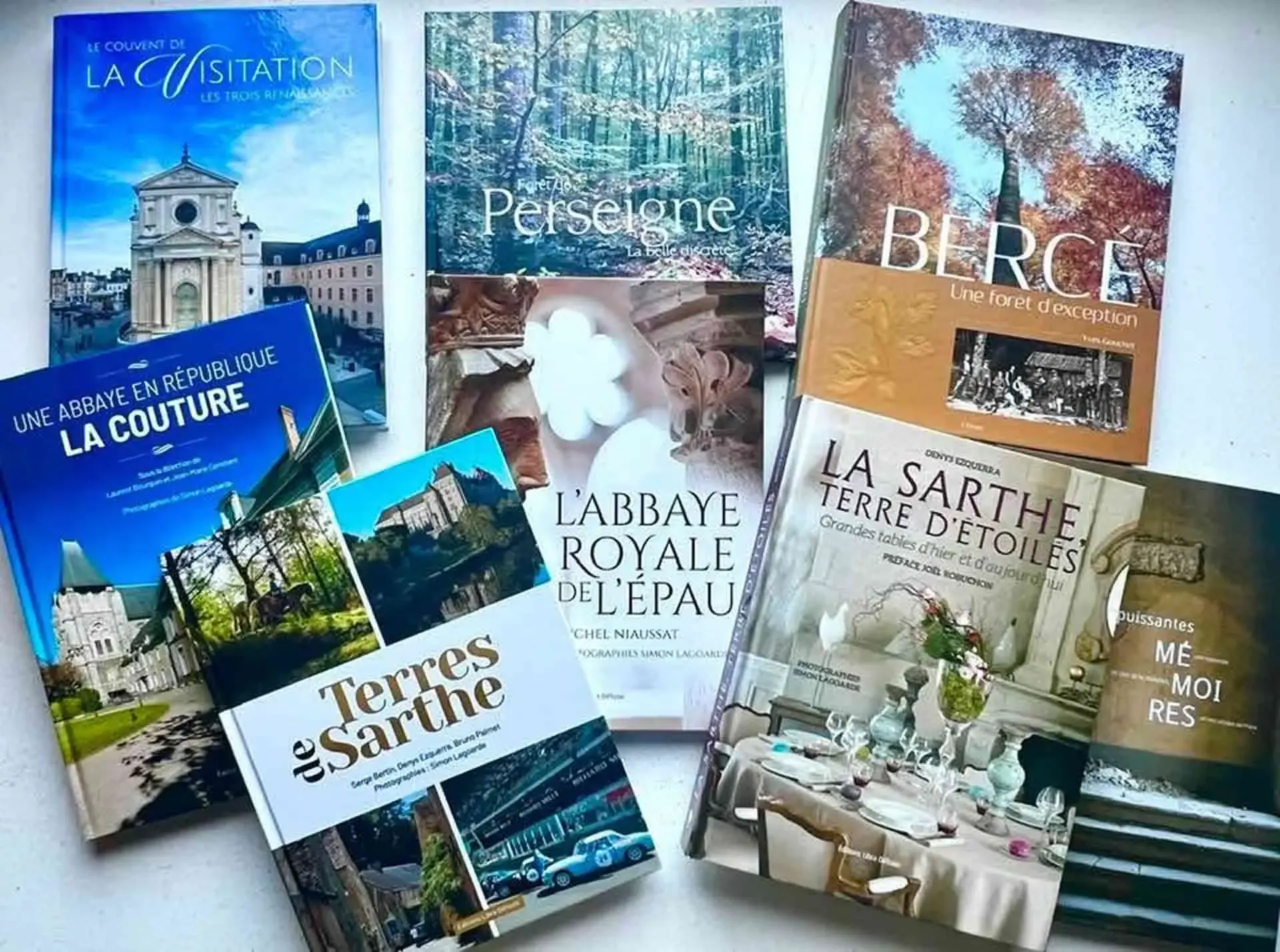 Ouvrages sur la Sarthe publiés avec le soutien du Département