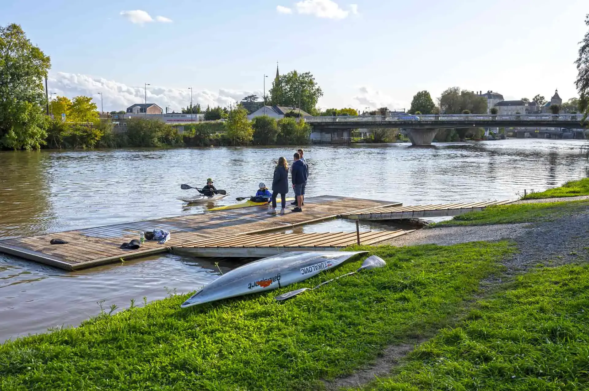 Sablé-sur-Sarthe : nouveaux locaux du Club de canoë-kayak