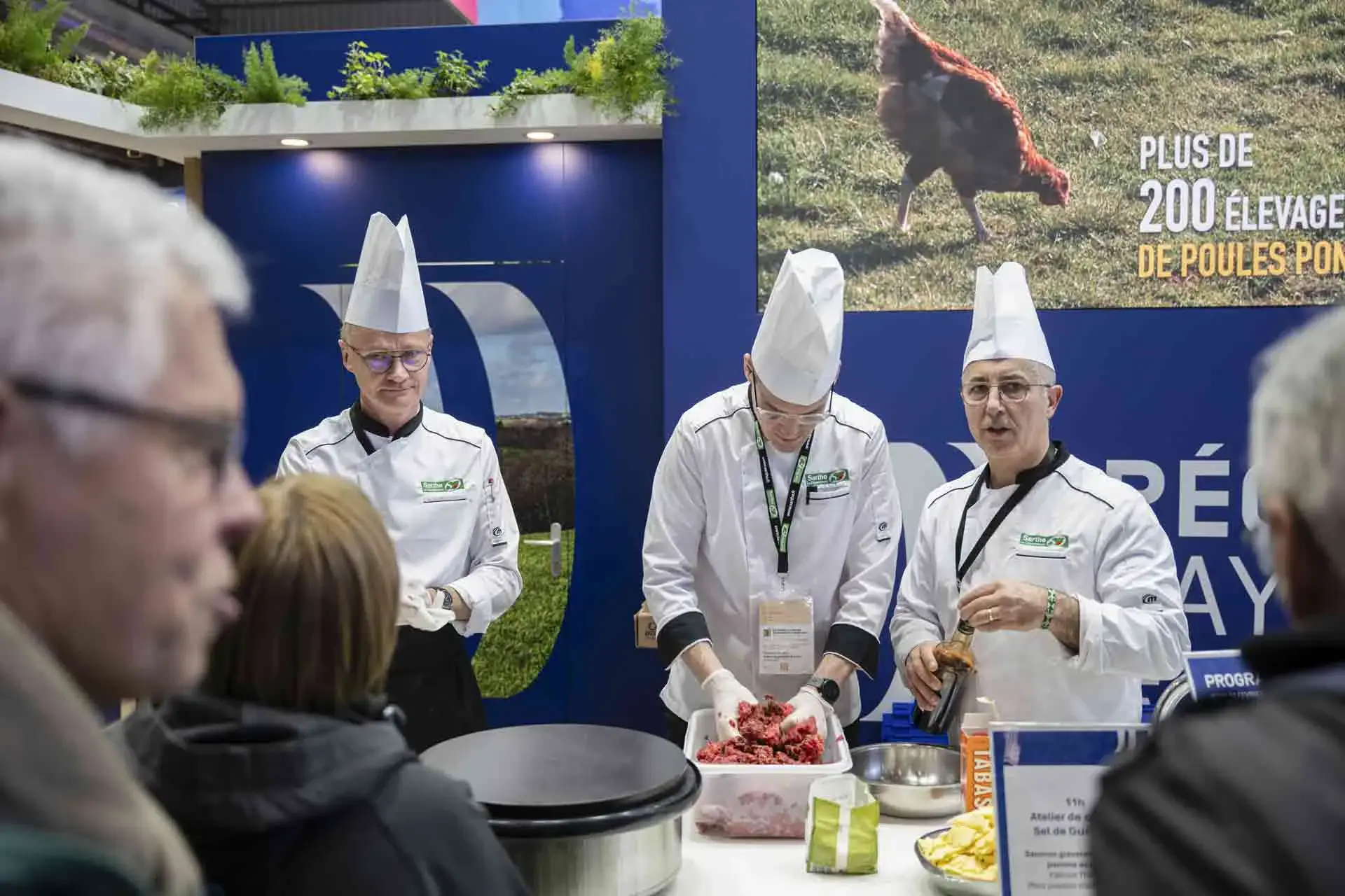 Paris : stand du Département au Salon International de l’Agriculture 