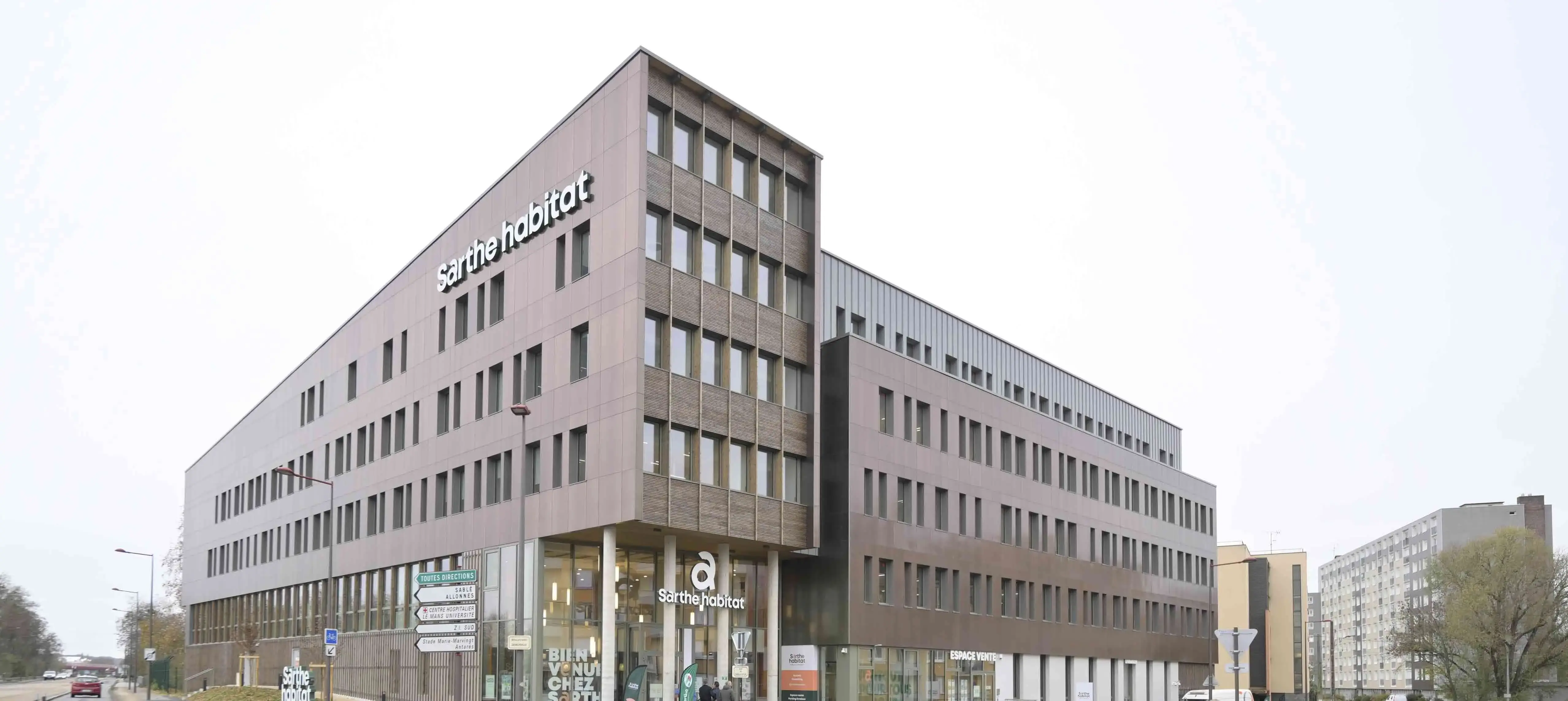 Inauguration du nouveau siège social de Sarthe Habitat