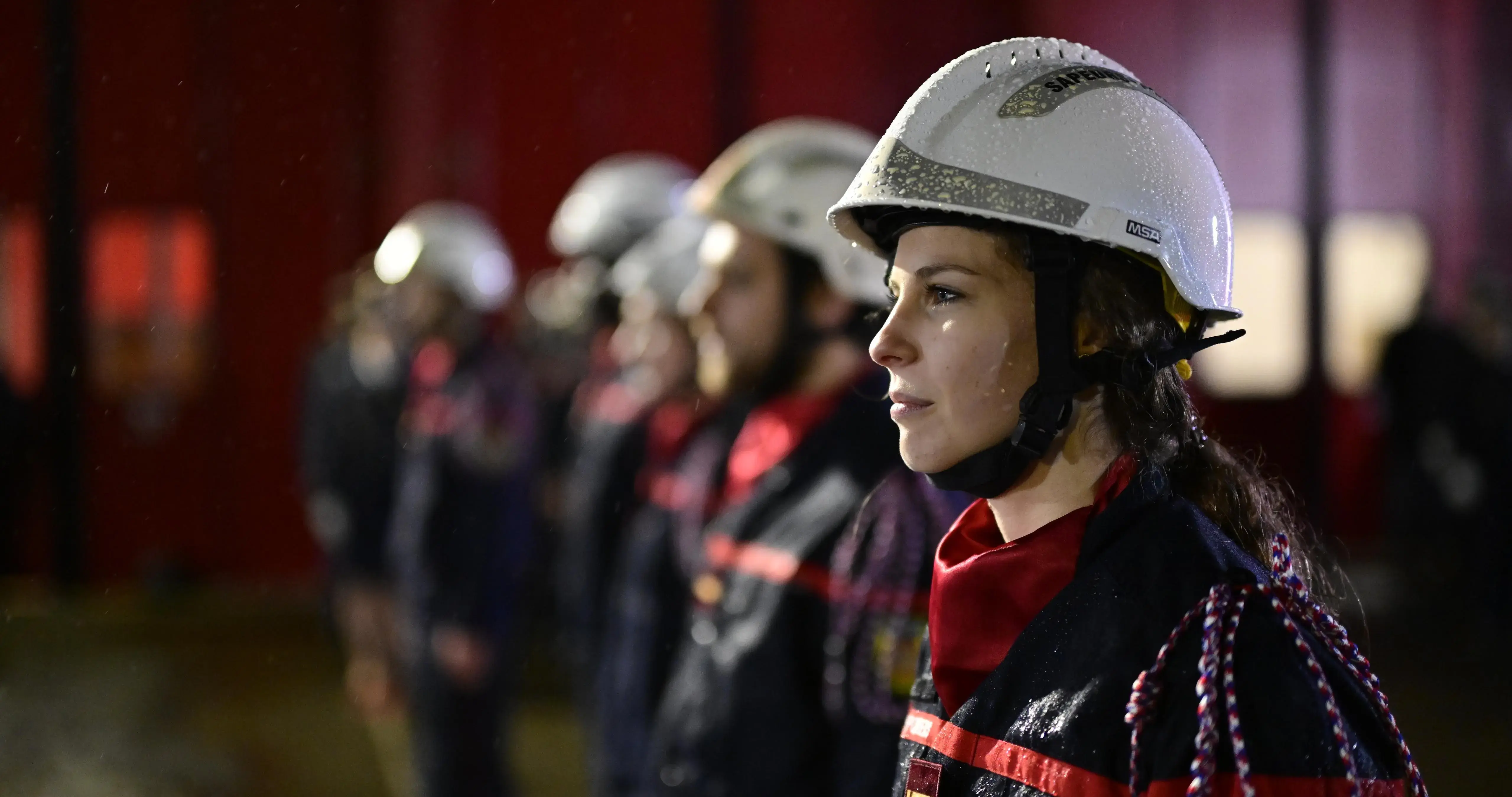 Les sapeurs-pompiers de la Sarthe ont célébré la Sainte-Barbe