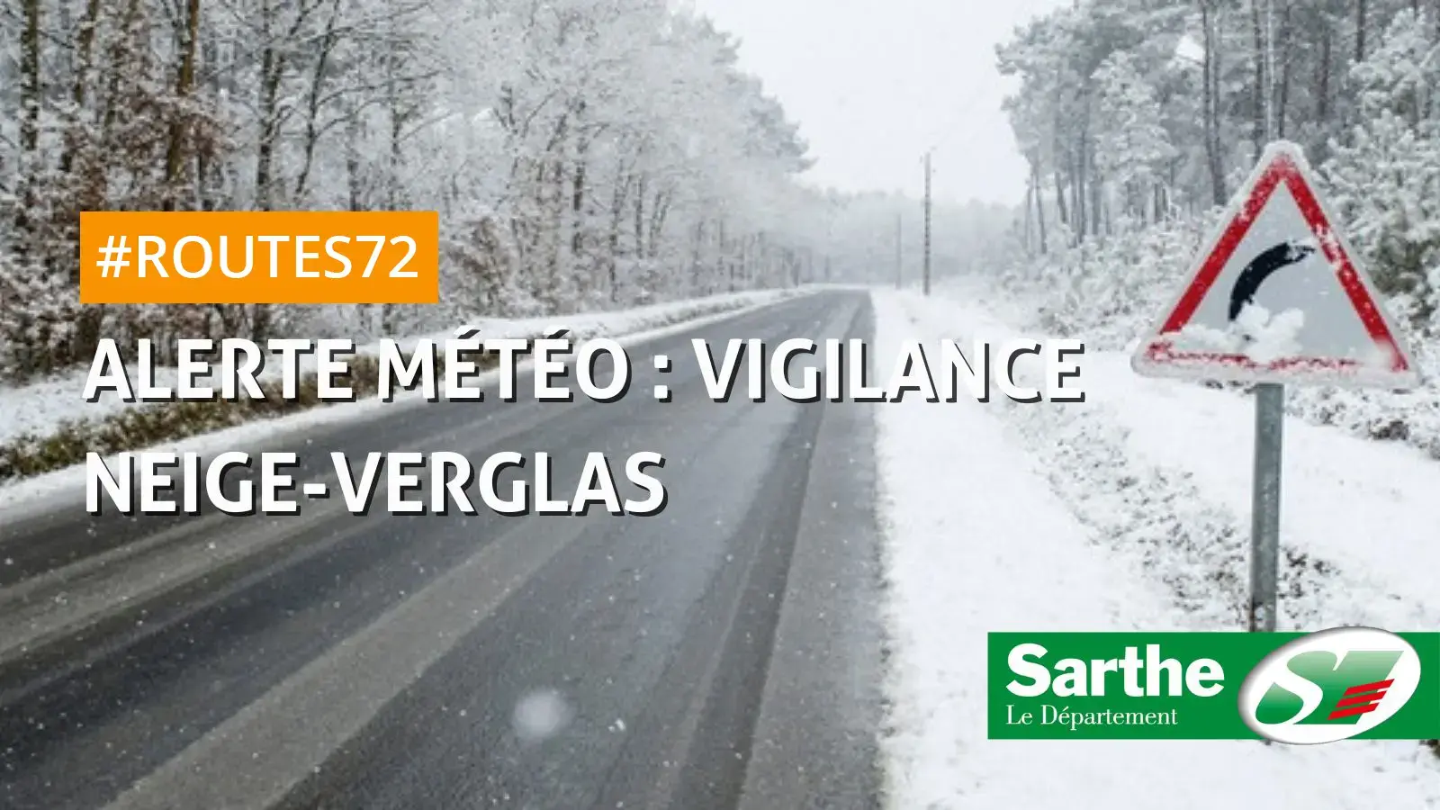 Vigilance orange Neige / Verglas