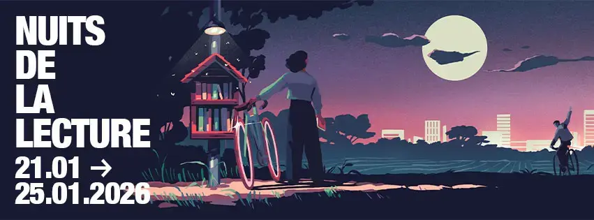 Retrouvez les Nuits de la lecture du 21 au 25 janvier