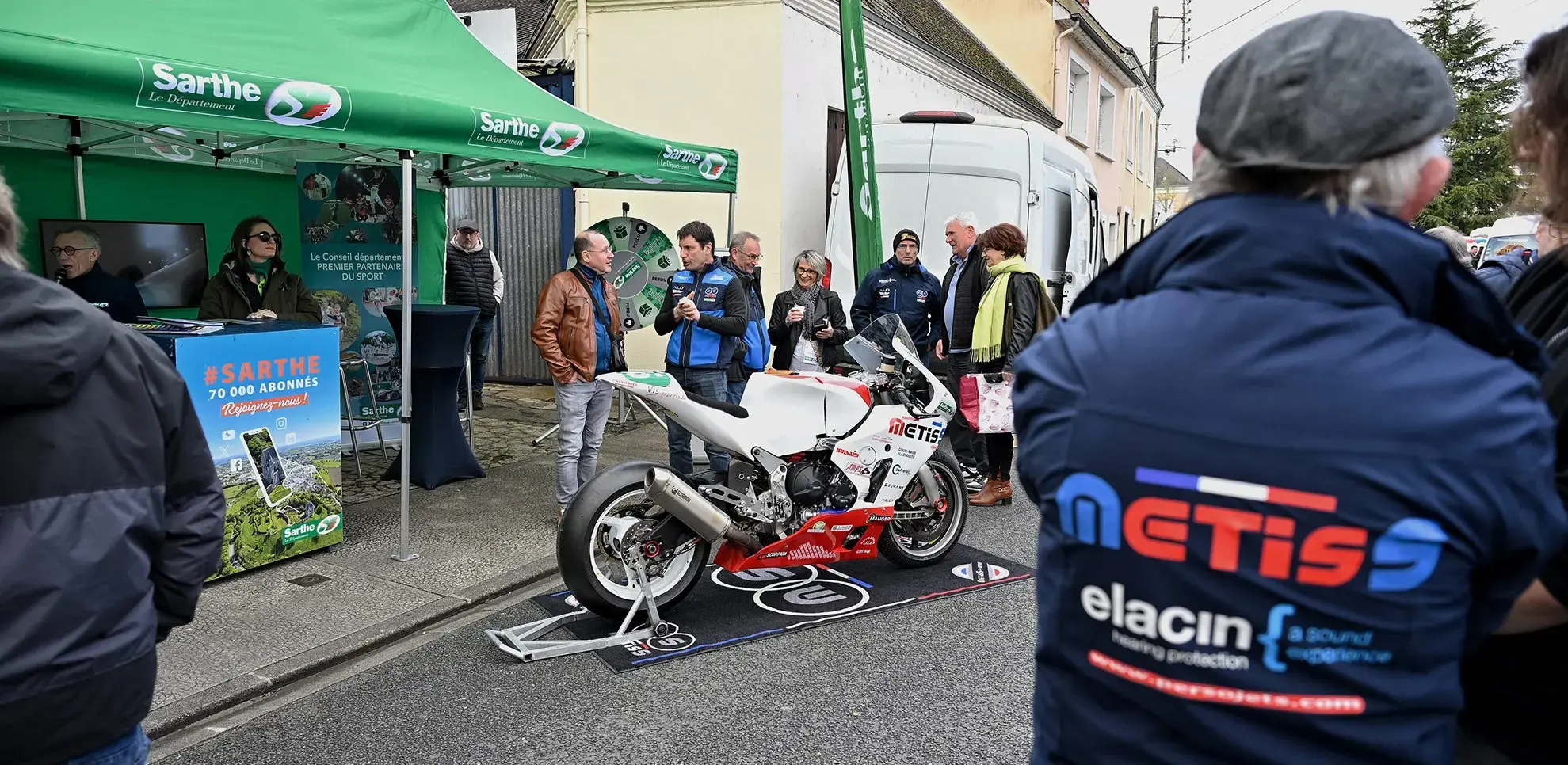 24 Heures Motos : le Département soutient l'équipe sarthoise METISS