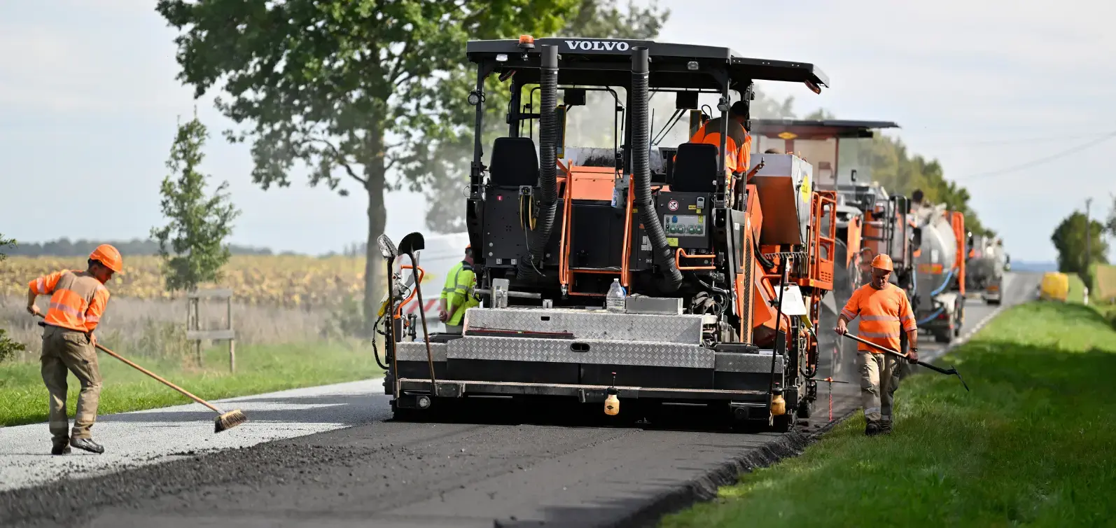 RD338 à La Bazoge : travaux d'enrobés du 23 au 27 mars