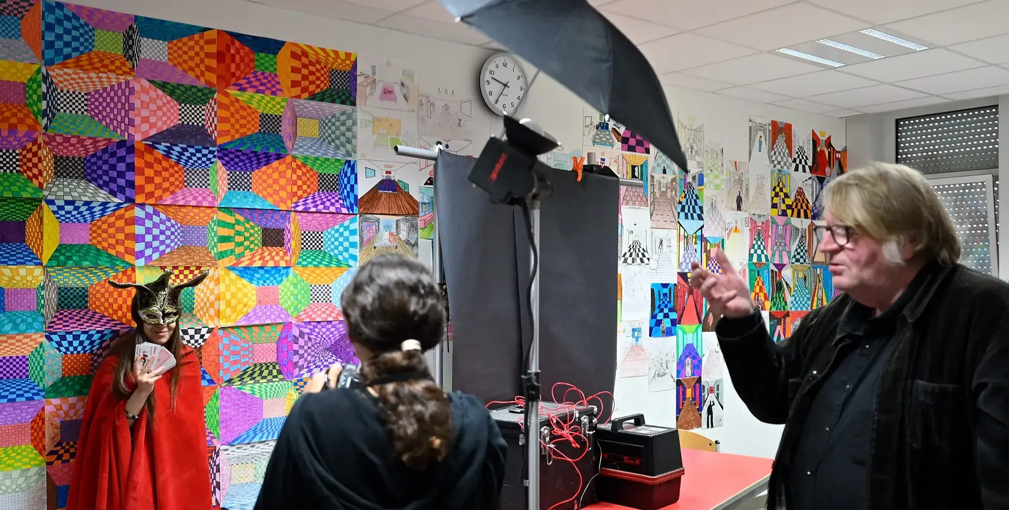 Les collégiens s’initient à la photographie avec le Département 