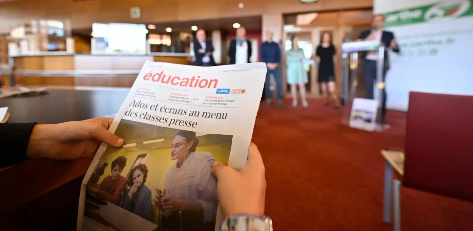 Remise des prix de l'opération Classes presse 2025-2026
