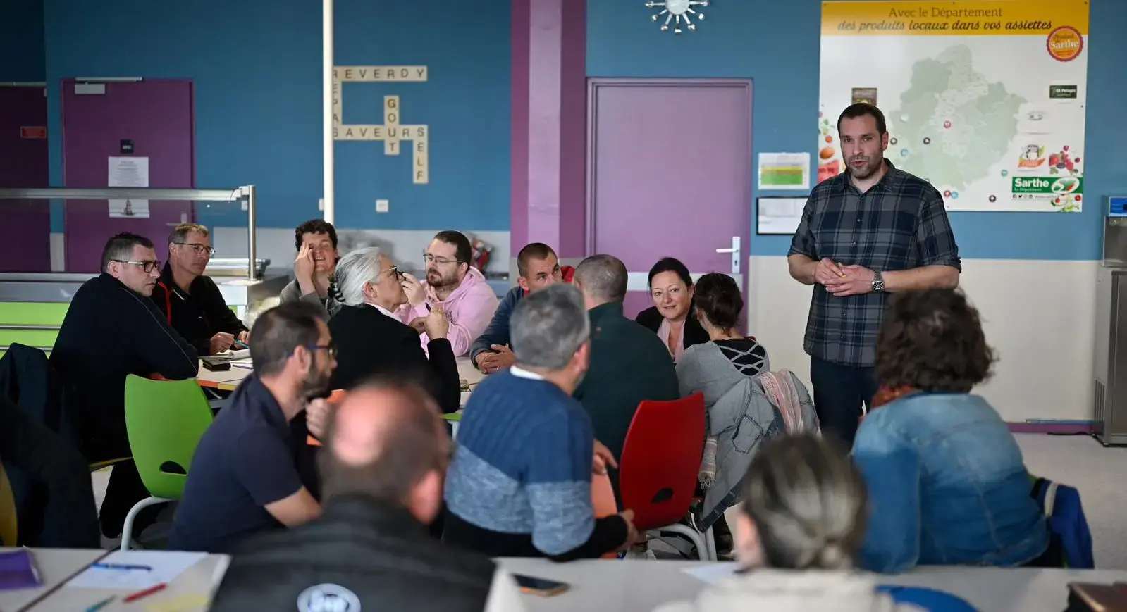 Forum des producteurs alimentaires de proximité en Sarthe