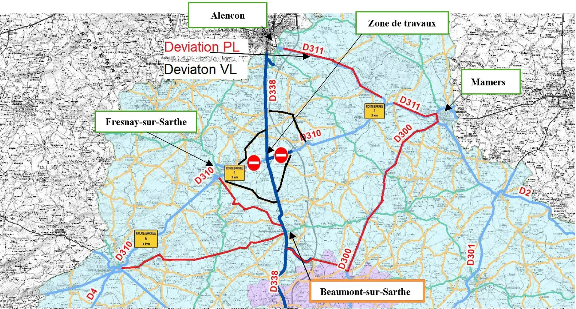 Dispositions de circulation