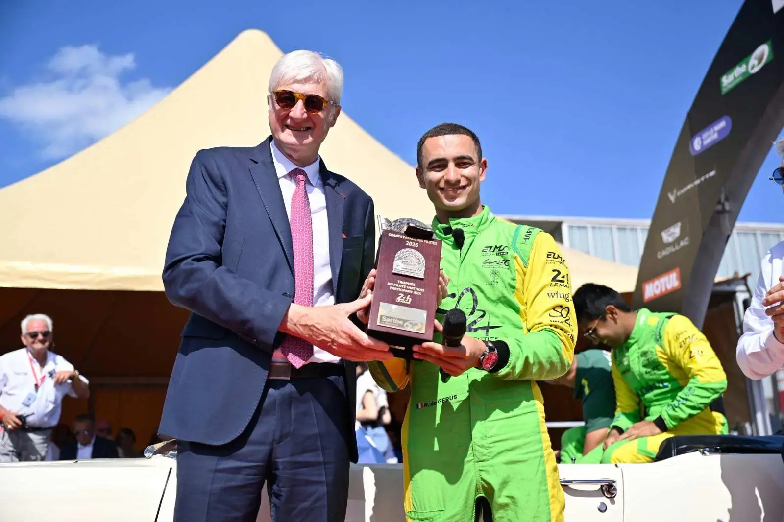 Le trophée du pilote sarthois, Reshad de Gerus