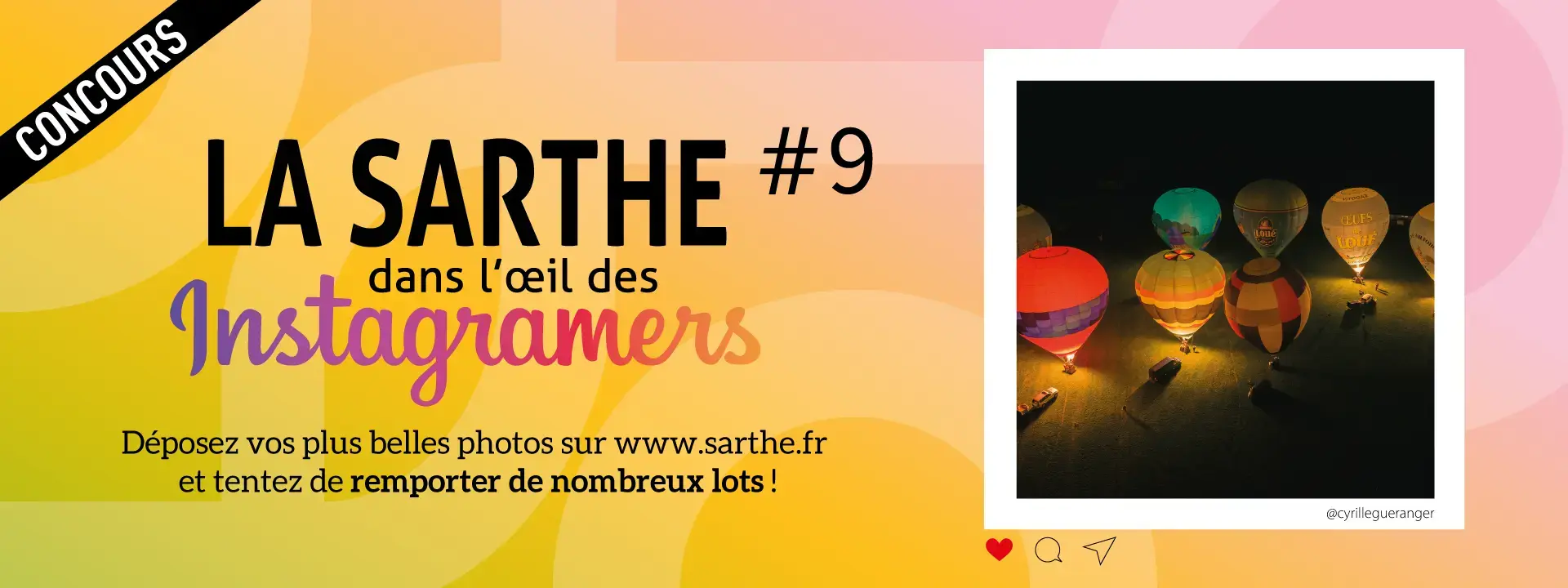 Partagez vos clichés avec La Sarthe dans l’œil des Instagramers