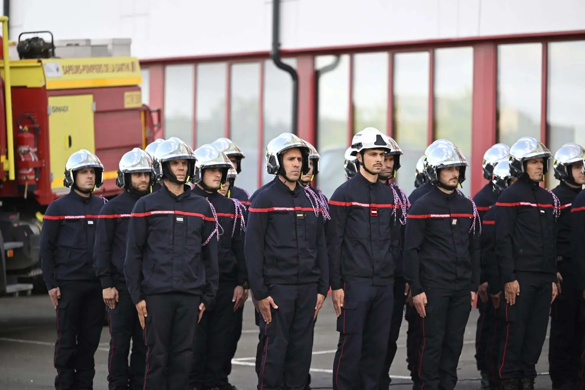 Les sapeurs-pompiers de la Sarthe à l'honneur