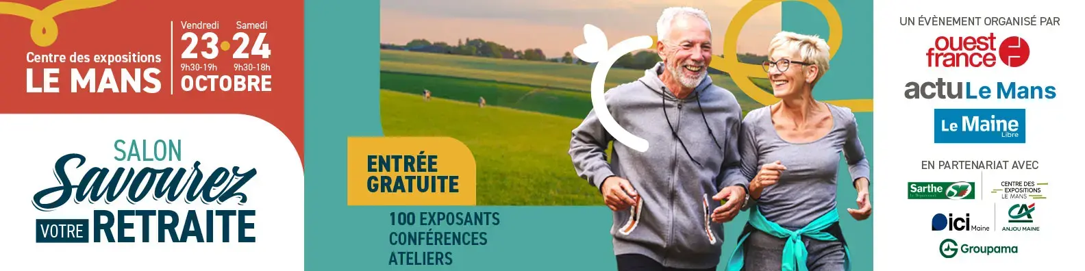 Le Département présent au Salon des seniors au Mans les 23 et 24 octobre
