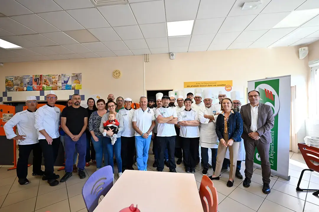 Un repas concocté par des chefs-restaurateurs pour les collégiens sarthois